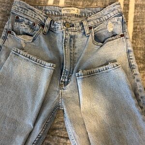 Abercrombie the skinny high rise